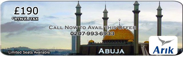 Cheap Flights to Abuja