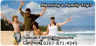 Discounts on Family Travel